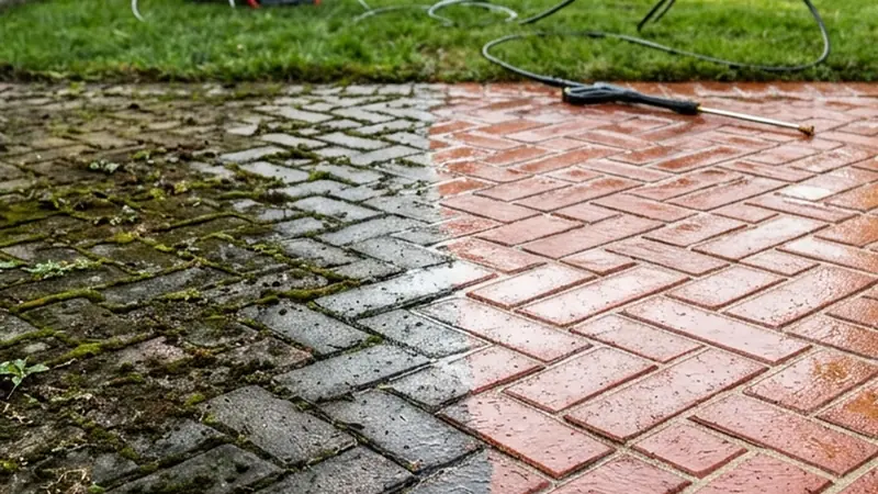 HOA Common Area Pressure Washing: Mailbox Kiosks, Entrance Monuments & Walkways