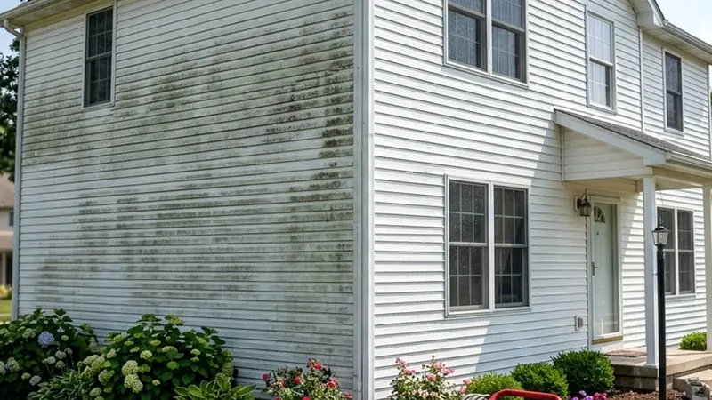 Green Algae on Your House Siding? Here's What It Is & How to Remove It (Akron, OH)